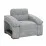 Scaun lounge Нижегородмебель Roxy, Серый
