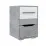 Tumba cu sertare SV - Мебель Grey, Light cement / White