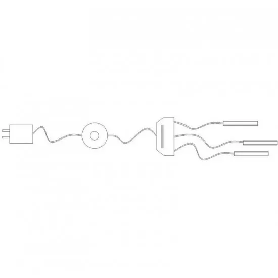 Set iluminare SV - Мебель Gamma 15, Дуб венге/Дуб млечны