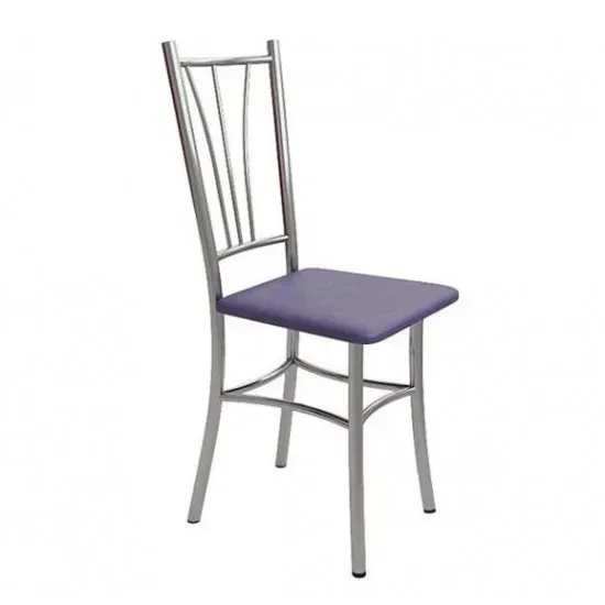 Стул SV-Mobila Классика 5(Хром) Рустика сирень