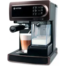 Cafetiera espresso Vitek VT-1517, Black/Brown