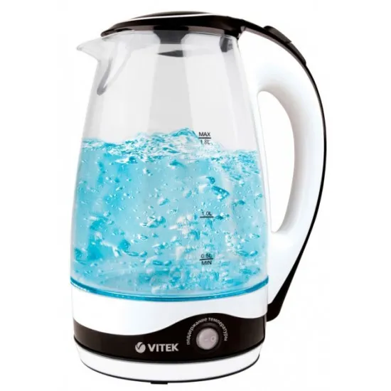 Fierbator de apa Vitek VT-7027 (Black/White / 2200 W)