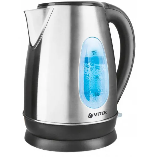 Fierbator de apa Vitek VT-7039 (Black/Metallic / 2200 W)