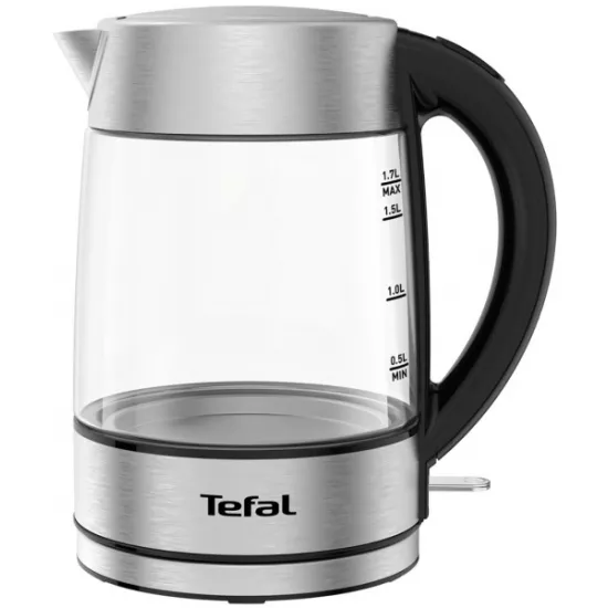 Fierbător electric Tefal KI772D38 Glass/Inox (1,7 l/2200 W)