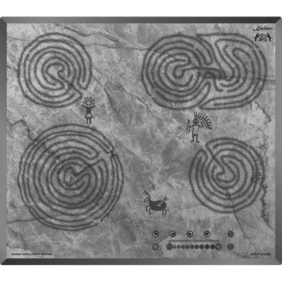 Plită încorporabilă Kaiser KCT 6715 Ara (Gray)