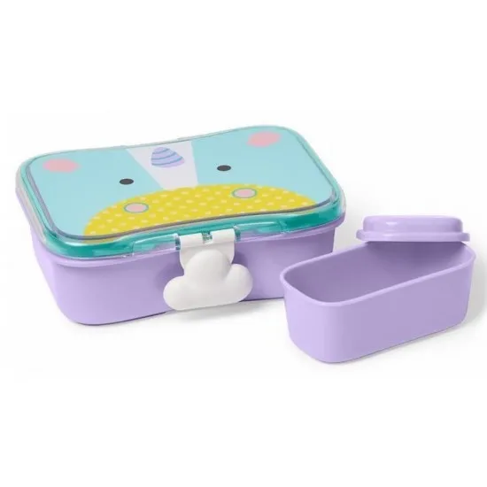 Kit pentru Prânz Skip hop Zoo Unicorn Violet