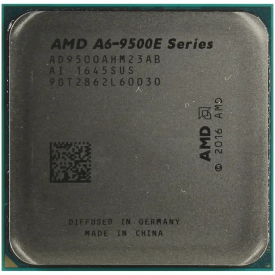 Процессор AMD A series A6-9500E Tray (3.0 ГГц-3.4 ГГц/— MB/AM4)