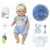 Zapf Creation Baby Born 827338 Papusa Interactivă Micul Bebelus , 36 см