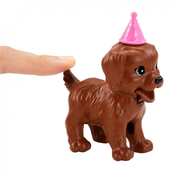 Mattel Barbie GXV75 Set Puppy Party cu Papusa si Accesorii