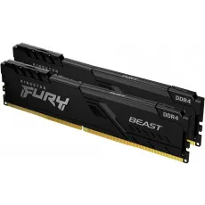 Модули памяти DDR4 32GB (16x2) Kingston FURY Beast KF436C18BBK2/32 (DIMM/3600 МГц)