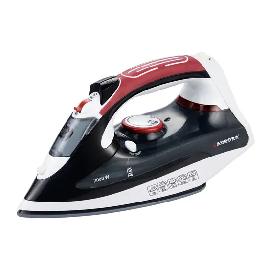 Fier de călcat Aurora AU3421, Black/Red