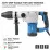 Ciocan rotopercutor 1500 W Galaxia 58303
