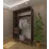 Dulap-cupeu Bafimob D-160 cu oglinda, 160x220x60 cm,, Венге
