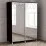 Dulap-cupeu Bafimob D-140 cu gravura, 140x220x60 cm,, Венге