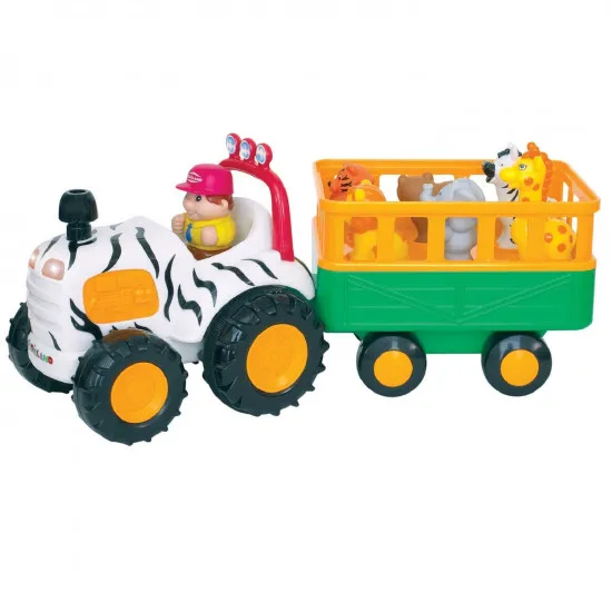 Kiddieland 051169 Игровой набор Трактор Сафари (озвучен по-русски)