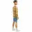 Barbie GRB91 Кукла Кен в полосатом джемпере и джинсовых шортах, 29 см