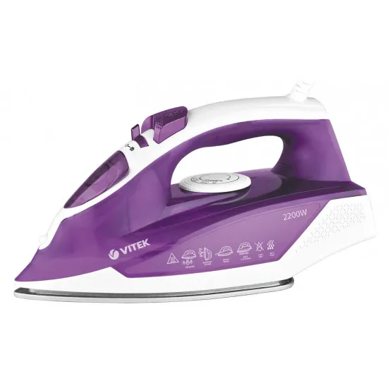 Fier de cÄ?lcat Vitek VT-8308 White/Violet (2200 W)