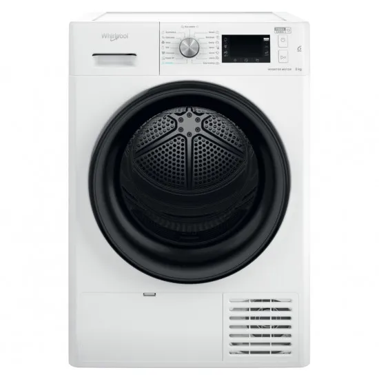 Uscător de rufe Whirlpool M22 9X2B EE, White/Black