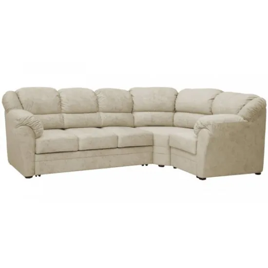 Canapea de colt Нижегородмебель Фламенко 2 (II категория), Бентли 03 (платиновый)