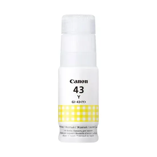 Чернила оригинал Canon INK GI-43Y (Yellow)