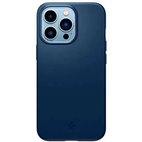 Husă Spigen Thin Fit pentru iPhone 13 Pro, Navy Blue