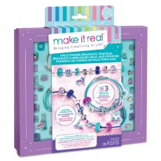 Make it real 1721M Набор для создания украшений Halo Charms Bracelets True Blue Make it real 1721M Набор для создания украшений Halo Charms Bracelets True Blue