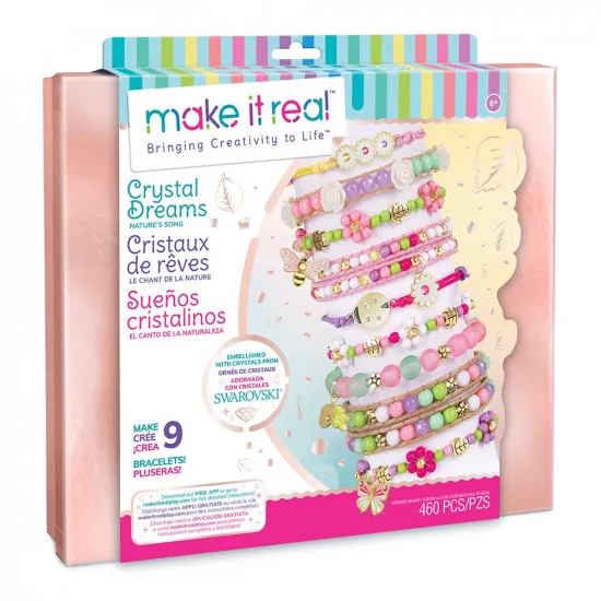 Make it real 1724M Set de creatie bijuterii Crystal Dreams: Nature´s Tale Jewelry with Swarovs