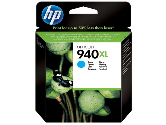 Cartuș original HP C4907AE 940XL (Cyan)