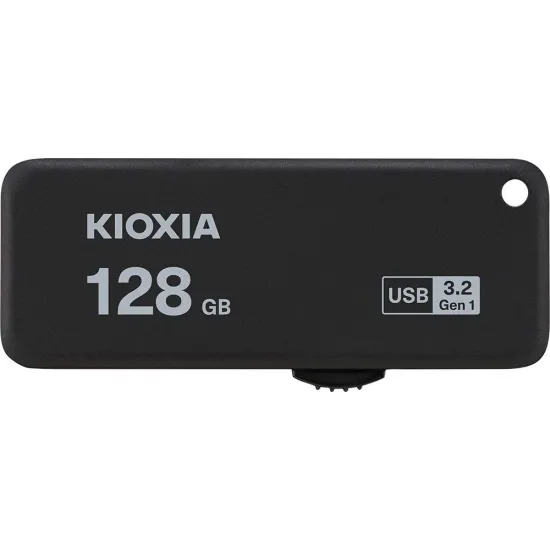 USB накопитель Kioxia TransMemory U365, 128 ГБ, Black (LU365K128GG4)