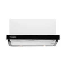 Hotă Wolser WL-60 FG IX BL, Inox/Black Hotă Wolser WL-60 FG IX BL, Inox/Black