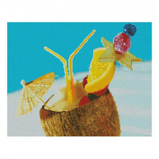 Strateg FA12106 Mozaic cu diamante Cocktail hawaian