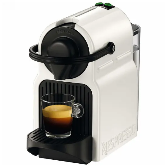 Automat de cafea cu capsule Nespresso Inissia, White