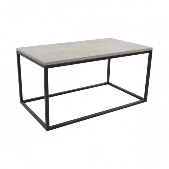 Măsuţă cafea DP Town, Grey/Black Legs