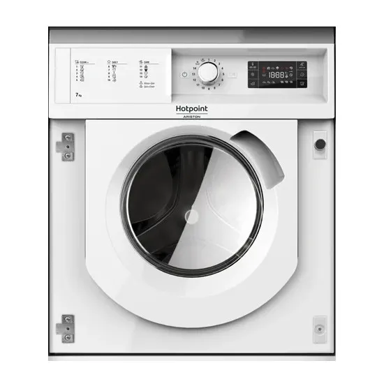 Maşină de spalat Hotpoint-Ariston BI WMHG 71484, White, 8 Kg