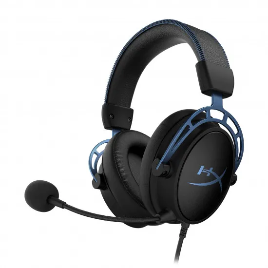 Căşti HyperX Cloud Alpha S Black/Blue