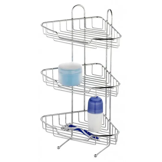 Poliţă colţ pentru baie Axentia Escala 282010