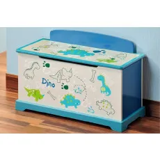 Lada depozitare pentru jucarii Kesper Dino 17723, Blue Lada depozitare pentru jucarii Kesper Dino 17723, Blue