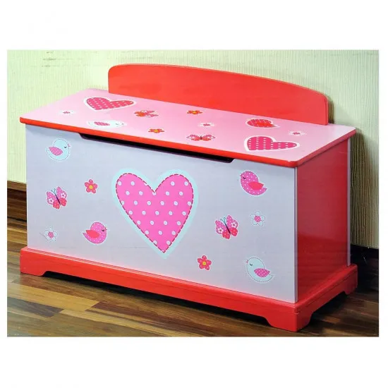 Сундук для игрушек Kesper Dino 17724, Pink