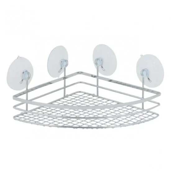 Poliţă colţ pentru baie Axentia Cassandra (280867)