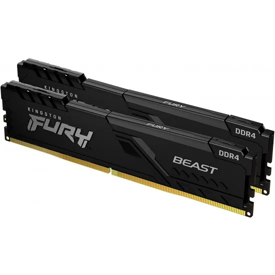 Modul de memorie 16 GB DDR4-3733 MHz Kingston FURY Beast (KF437C19BBK2/16)