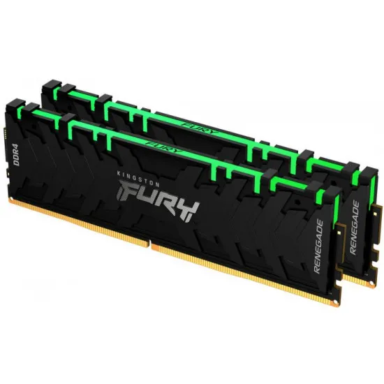 Modul de memorie 64 GB DDR4-3200 MHz Kingston FURY Renegade RGB (KF432C16RBAK2/64)