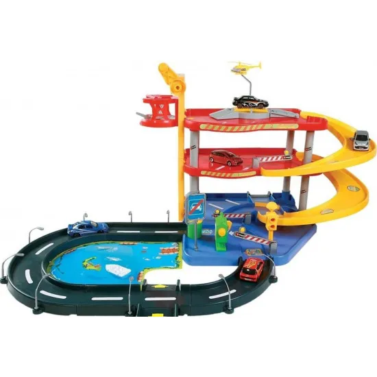 Bburago 18-30025 Набор Для Парковки 3 Уровня 2 Машины 1:43