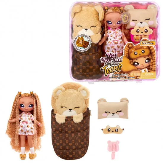 Na!Na!Na! Surprise 577416 Игровой набор Teens Slumber Party – Lara Vonn