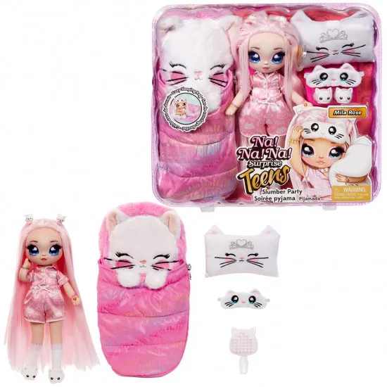 Na!Na!Na! Surprise 577423 Set de joaca Teens Slumber Party – Mila Rose