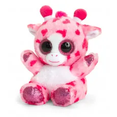 Keel Toys Animotsu SF6561 Jucărie de pluș Girafa Roz, 15 cm Keel Toys Animotsu SF6561 Jucărie de pluș Girafa Roz, 15 cm