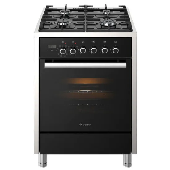 Aragaz Gefest 6702-04, Black