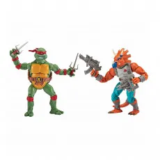 TMNT 81278 Набор фигурок Черепашки-ниндзя Рафаэль против Трицератона TMNT 81278 Набор фигурок Черепашки-ниндзя Рафаэль против Трицератона