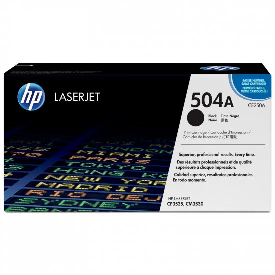 CartuÈ? original HP CE250A Black