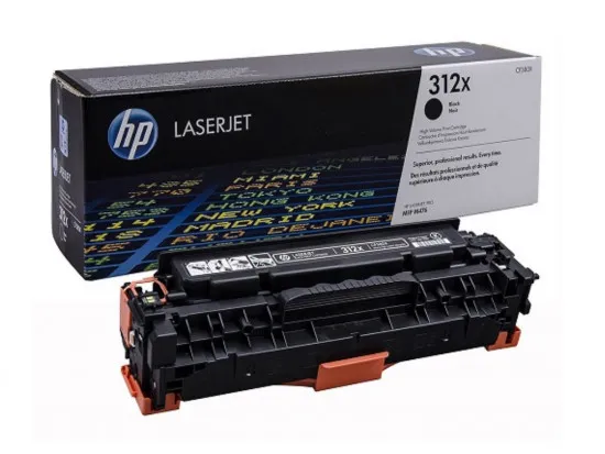 Картридж оригинальный HP CF380X Black