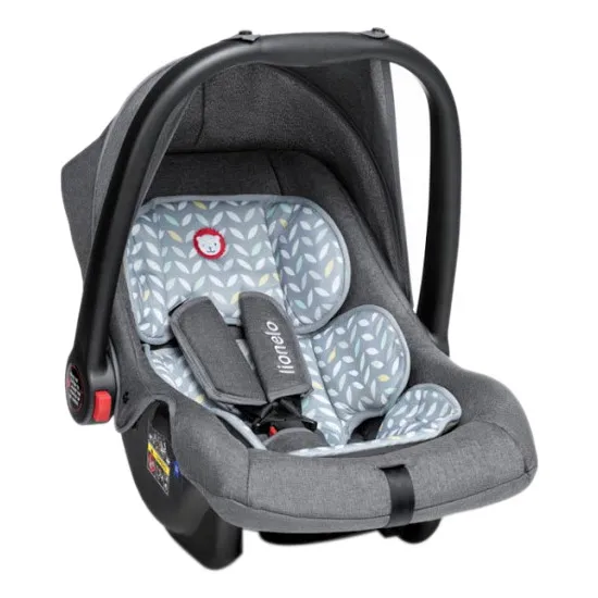 Scoică auto Lionelo Noa Plus Grey Scandi